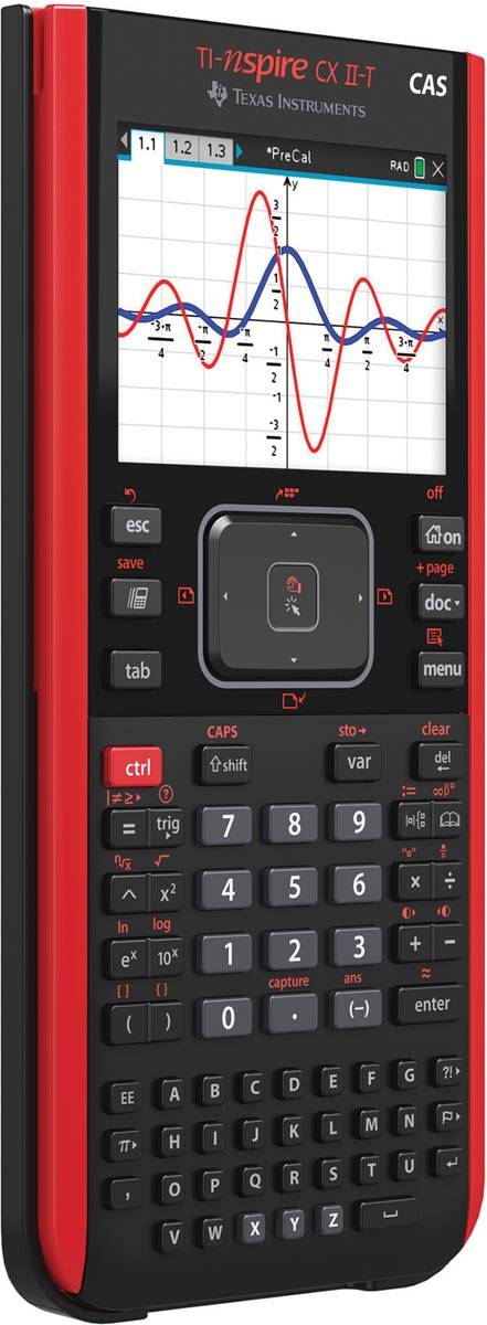 Texas grafische rekenmachine TI-Nspire CX II-T CAS