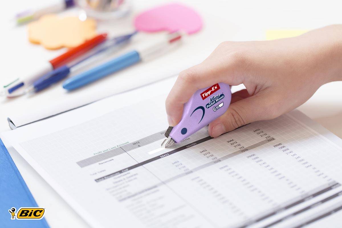 Tipp-Ex mini-pocket mouse pastel, doos van 10 stuks, assorti