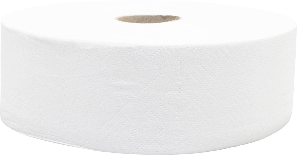 Toiletpapier Maxi Jumbo, 2-laags, gerecycleerd, 350 m, pak van 6 rollen
