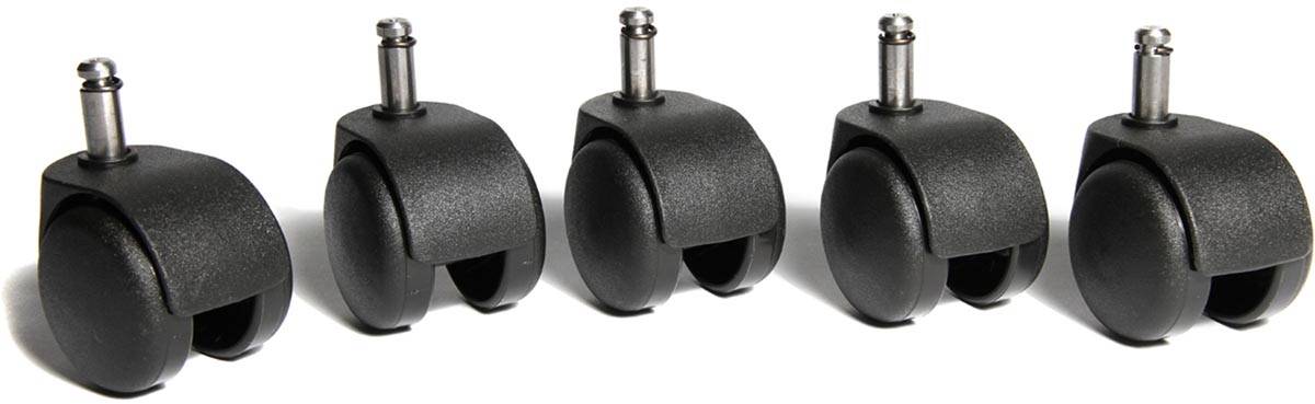 Topstar wielen voor tapijt, diameter 50 mm, pak van 5 stuks