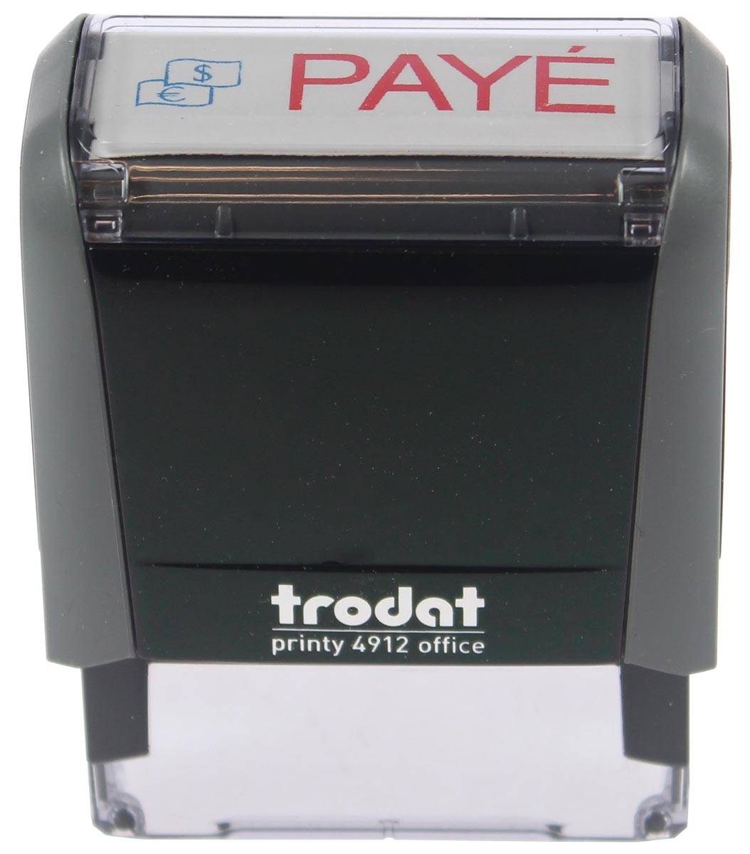 Trodat tekststempel Printy Line tekst: PAYE