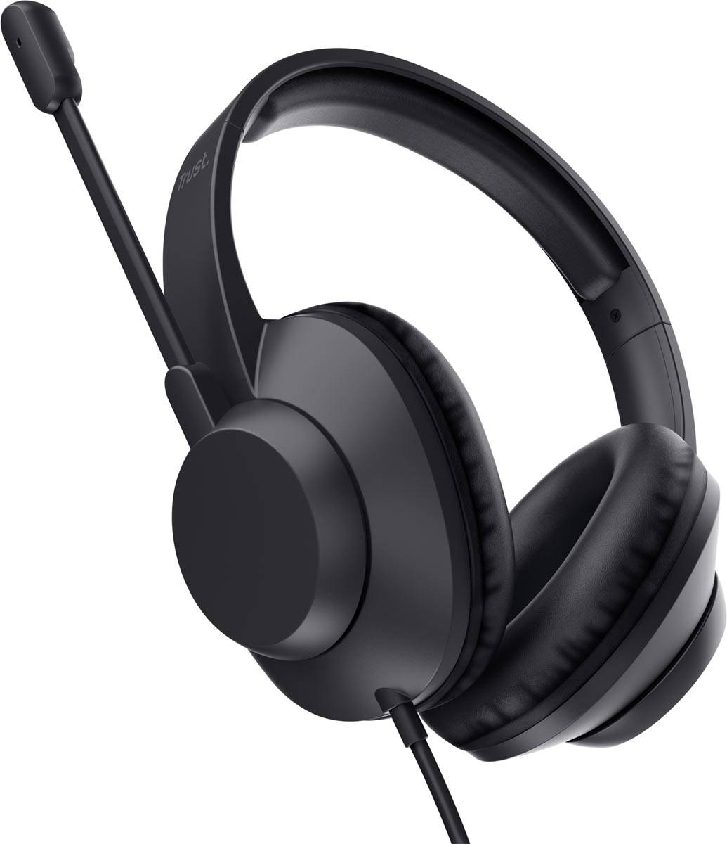 Trust Ayda Max Headset, over ear, 3,5 mm aansluiting