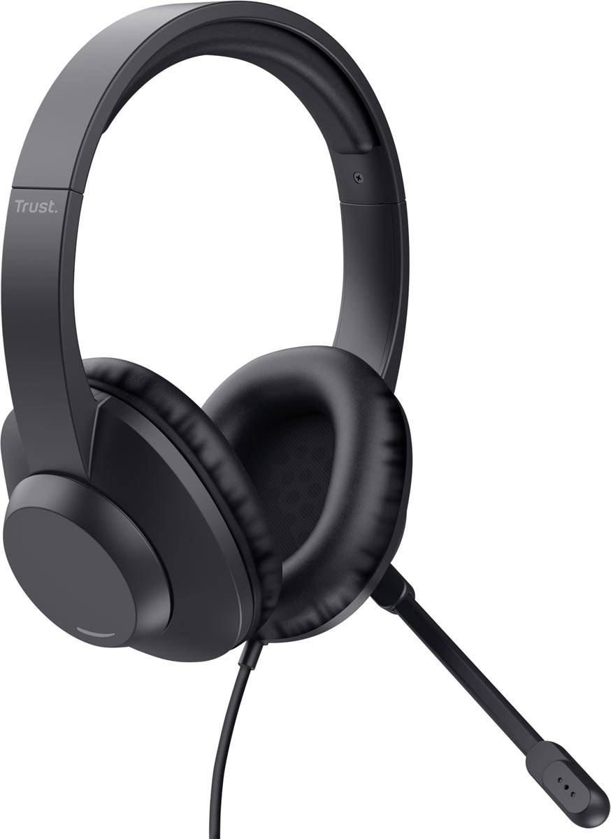 Trust Ayda Max Headset, over ear, USB aansluiting