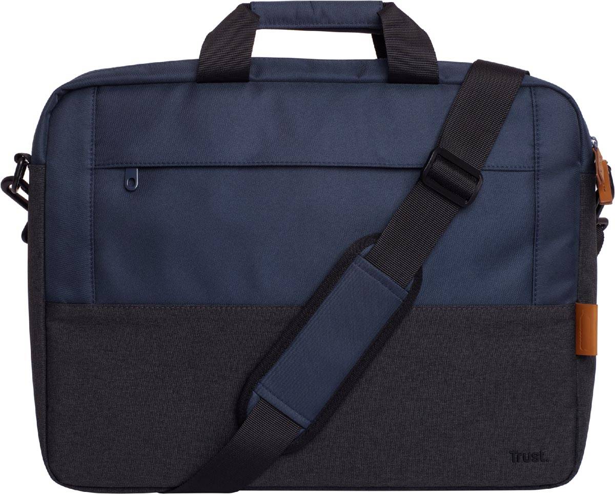 Trust laptoptas Lisboa voor 16 inch laptops, blauw