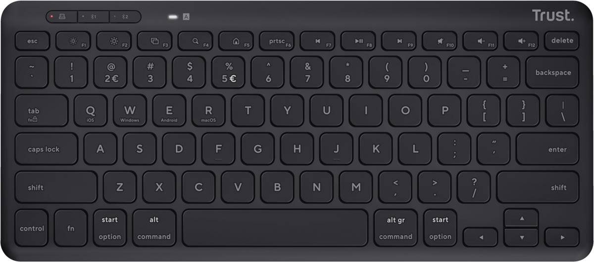 Trust Lyra Eco draadloos toetsenbord, qwerty