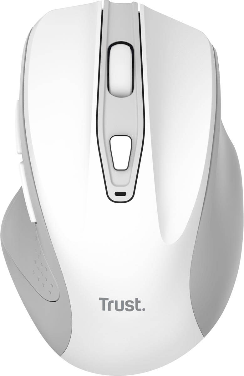 Trust Nito draadloze stille muis, wit