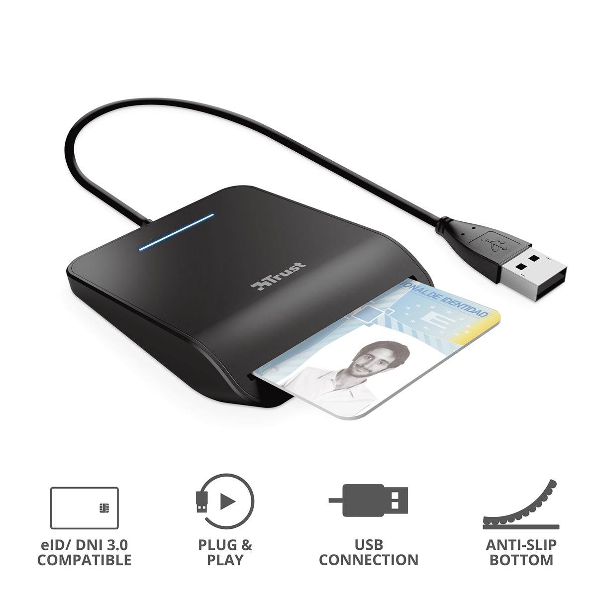 Trust Primo DNI Smartcard eID kaartlezer