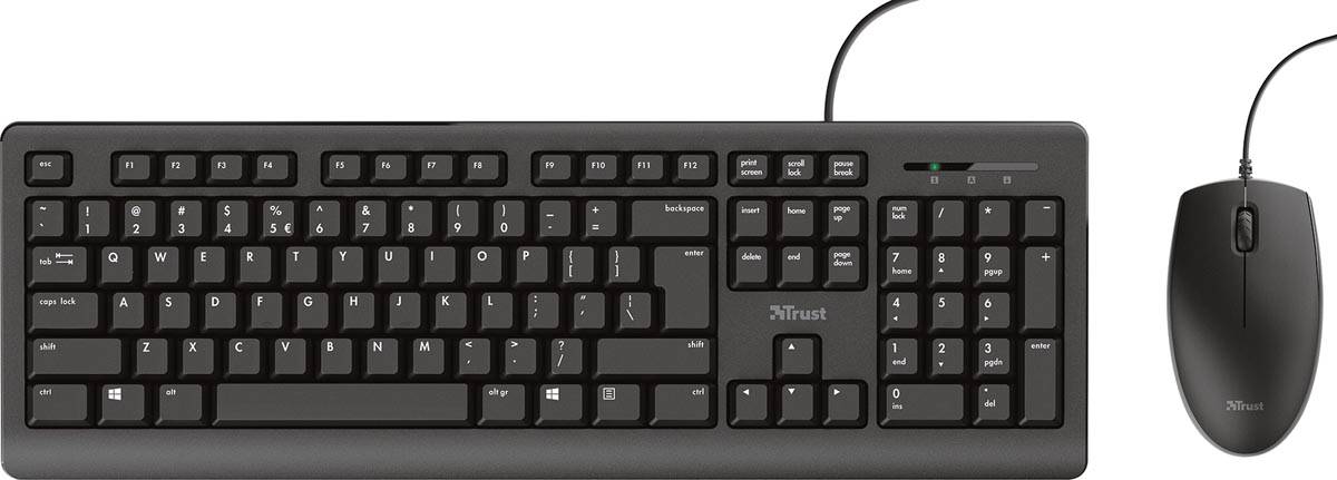 Trust Primo toetsenbord en muis, azerty