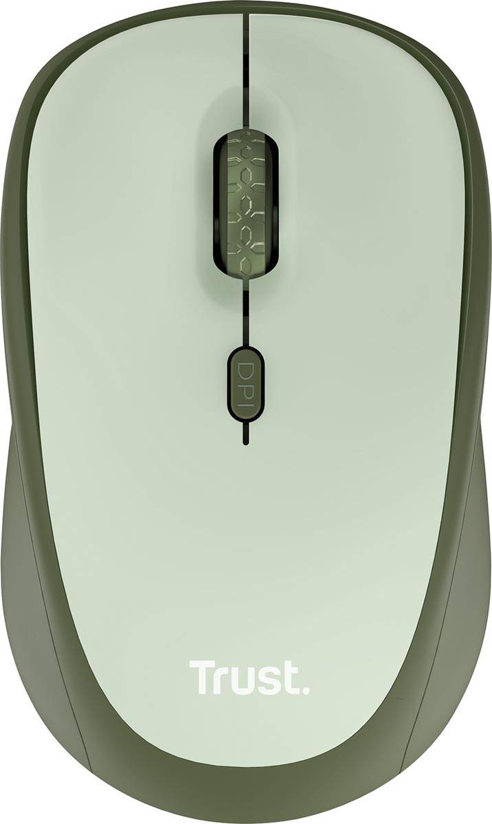Trust YVI+ draadloze muis Eco, groen