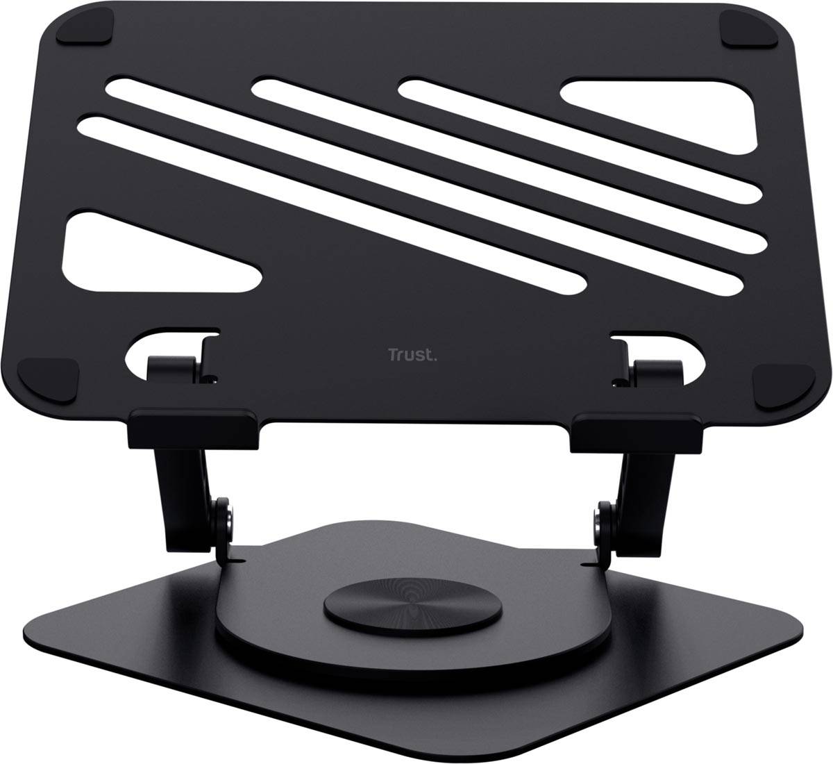 Trust Zeff laptopstandaard, metaal, zwart