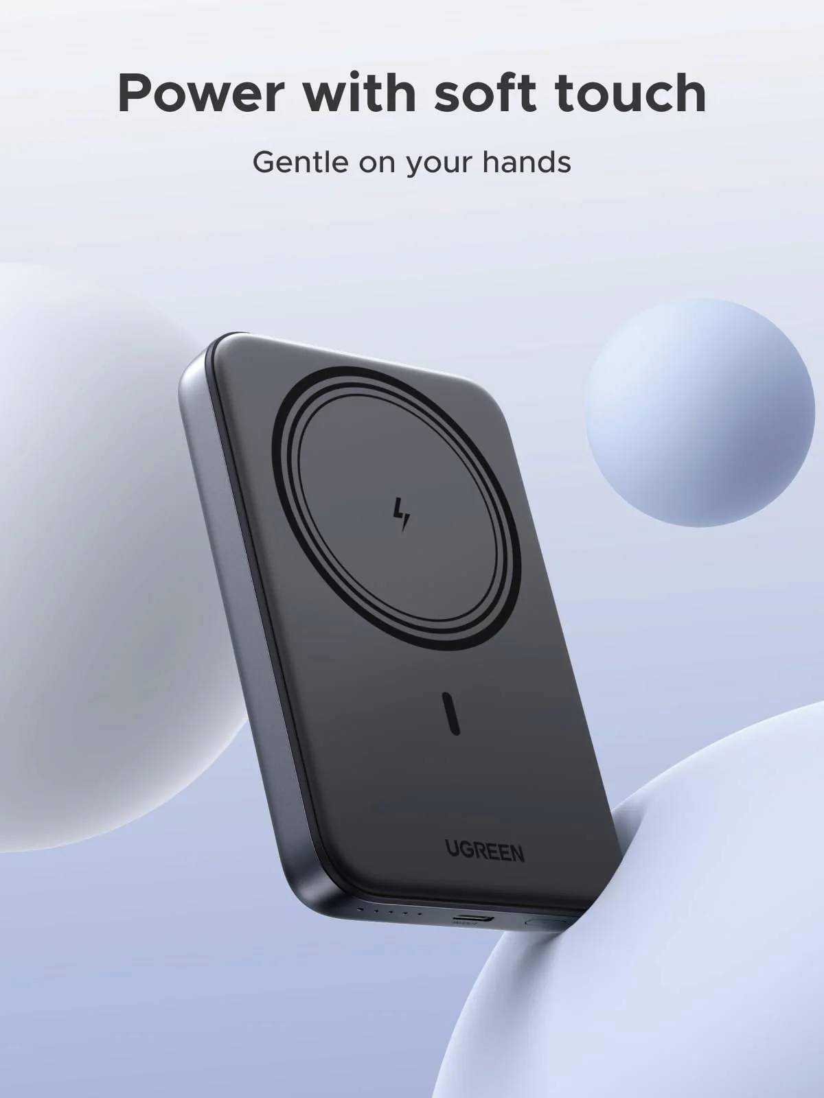 UGREEN 10.000mAh 20W 1C1A Powerbank with 1x 20W Built-in Cable
