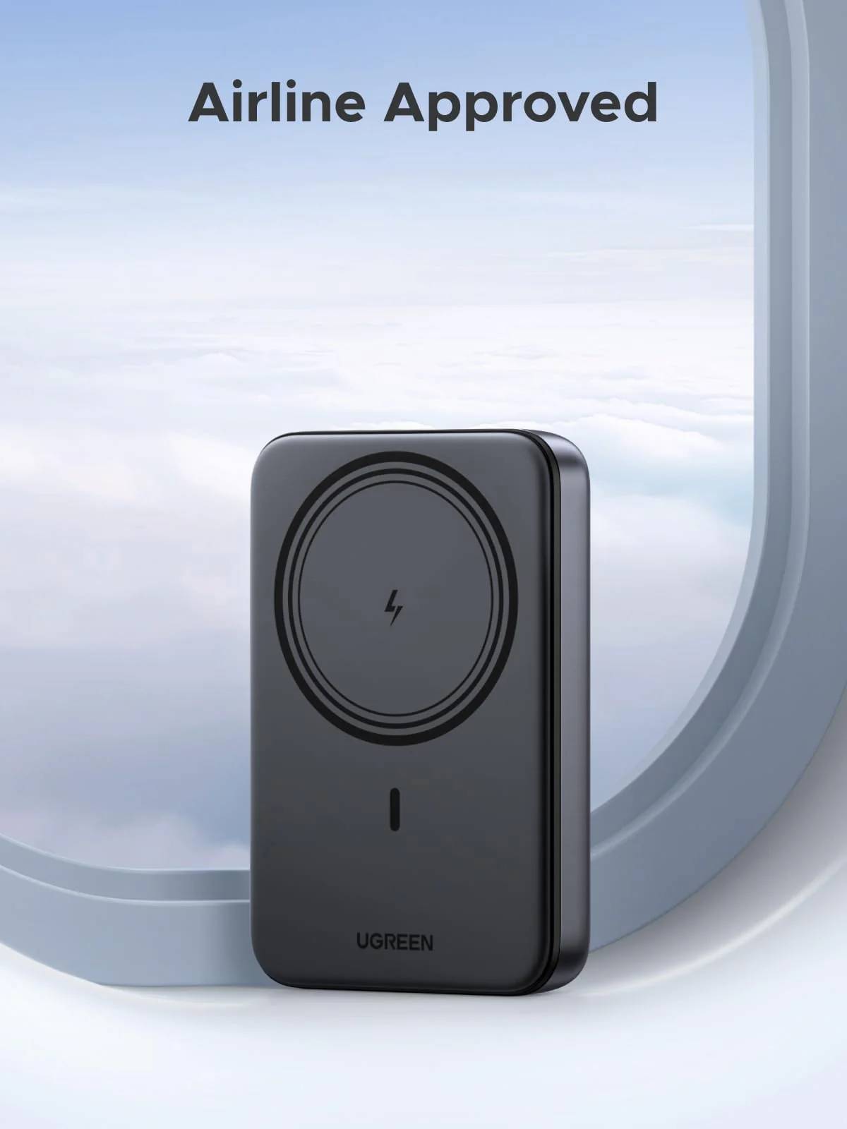 UGREEN 10.000mAh 20W 1C1A Powerbank with 1x 20W Built-in Cable