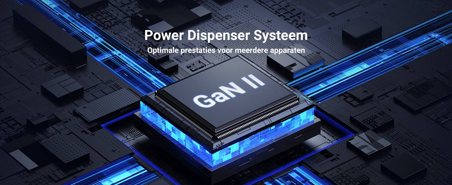 Ugreen 40914 Nexode 200W GaN Desktop USB-C USB-A Oplader