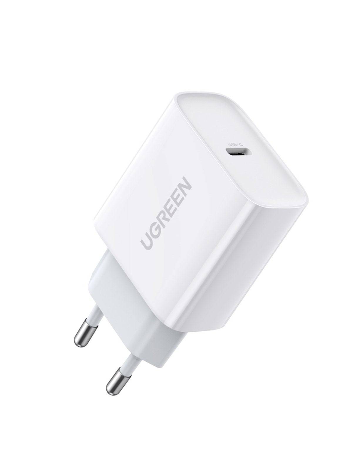 Ugreen 60450 oplader voor mobiele apparatuur Universeel Wit AC Snel opladen Binnen