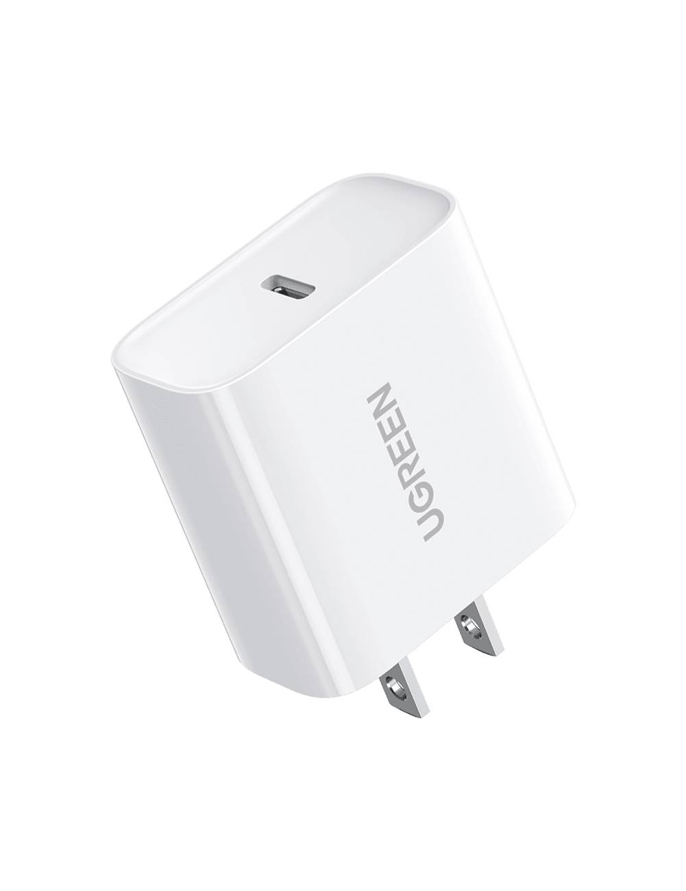Ugreen 60450 oplader voor mobiele apparatuur Universeel Wit AC Snel opladen Binnen