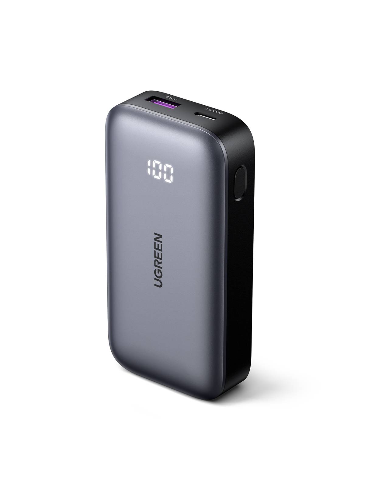 Ugreen 10000mAh Mini Powerbank Quick Charging 30W Grijs
