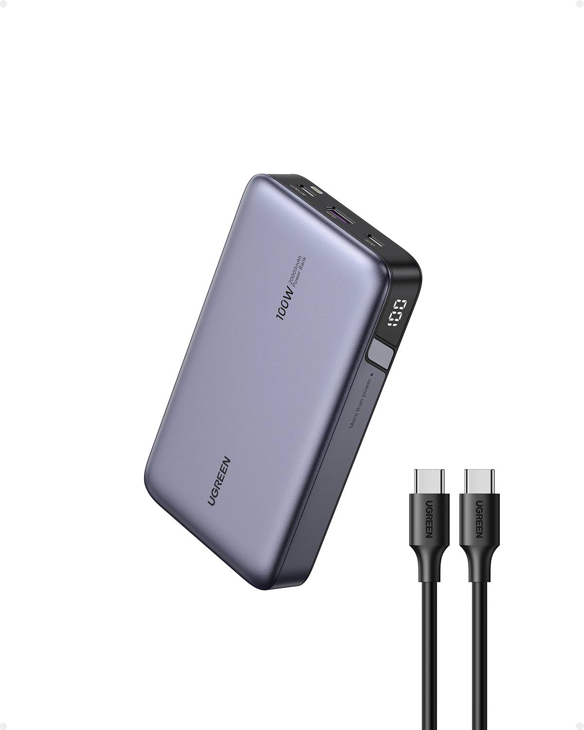 Ugreen 25188 powerbank 20000 mAh Grijs