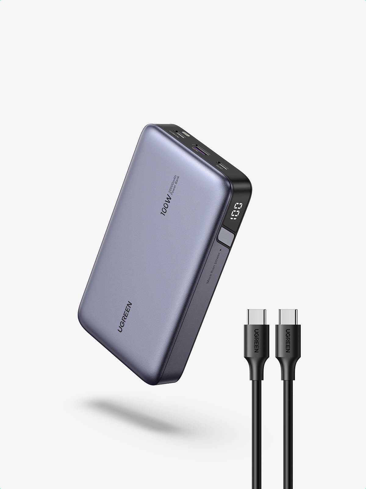 Ugreen 25188 powerbank 20000 mAh Grijs