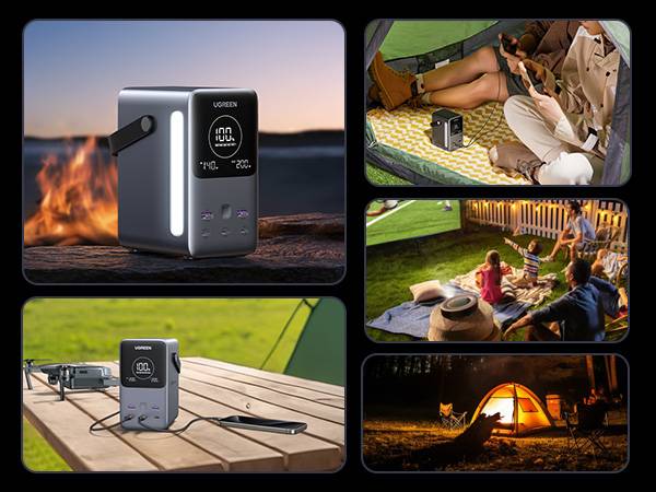 Ugreen Nexode Power Bank 48000 mAh Lithium Grijs