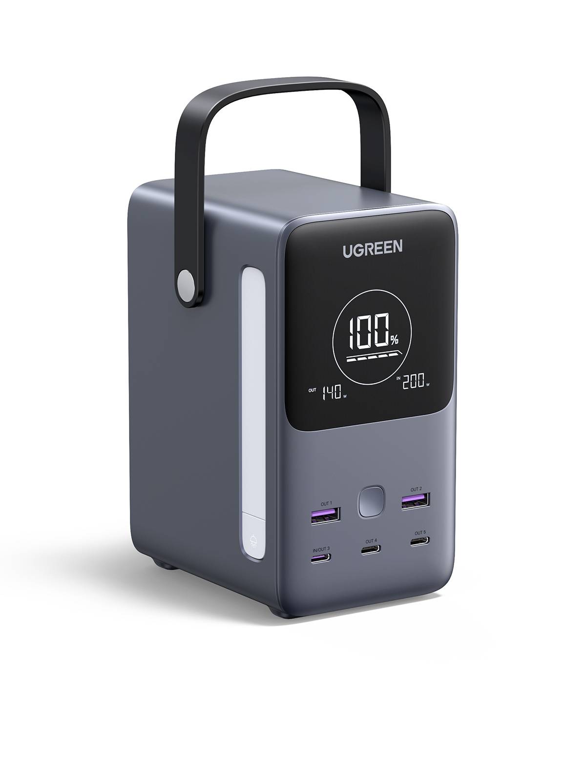 Ugreen Nexode Power Bank 48000 mAh Lithium Grijs