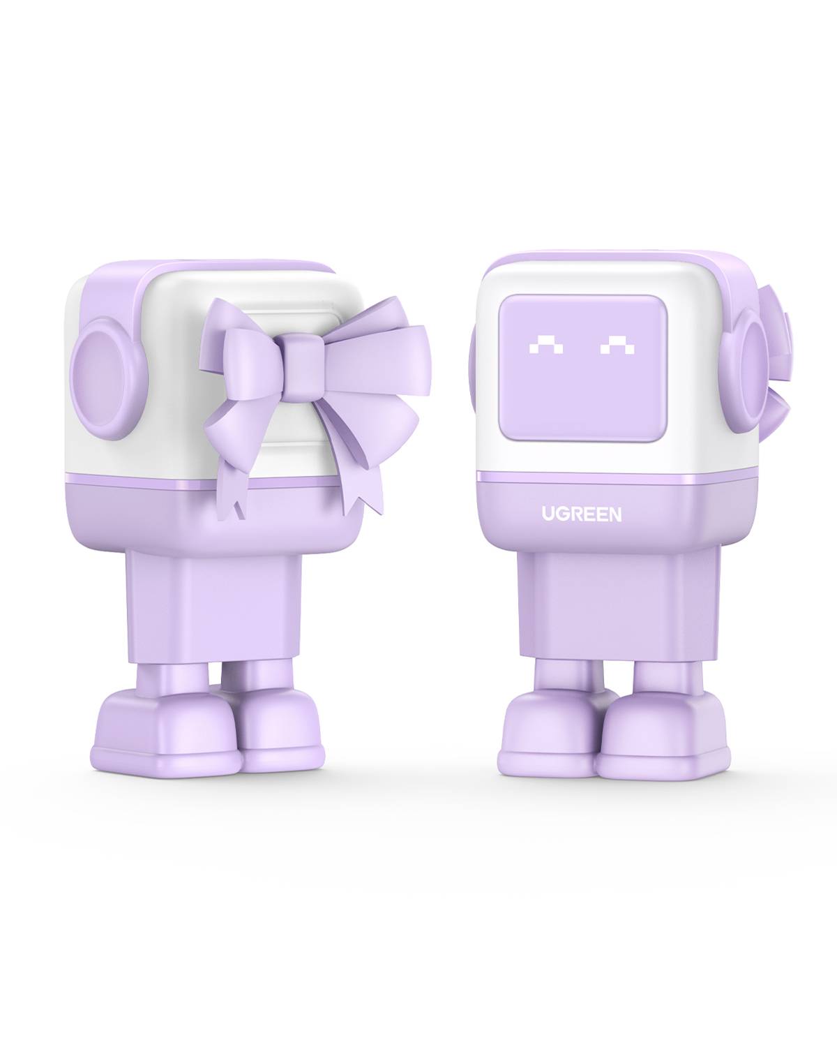 Ugreen Nexode RG 65W 3-Port GaN Mobiele computer, Mobiele telefoon, Muis, Laptop, Powerbank, Telefoon Roze AC Snel opladen Binnen