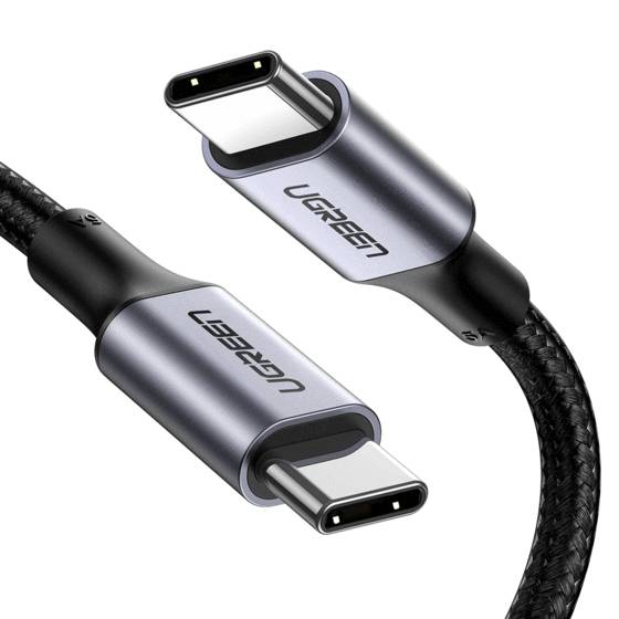 Ugreen 70429 USB-kabel 1 m USB C 0,48 Gbit/s 100 W Zwart