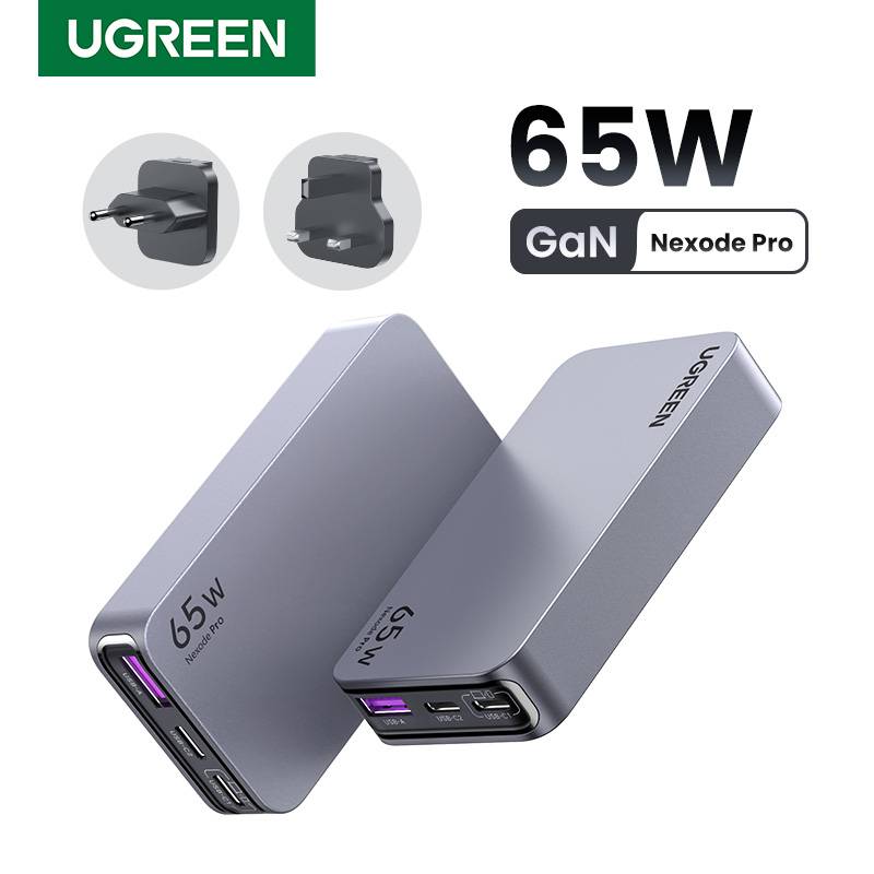 Ugreen Nexode Pro 65W GaN Travel Charger Binnen