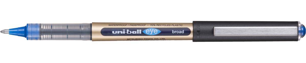 Uni-ball Eye Broad roller Eco, schrijfbreedte 0,85 mm, blauw