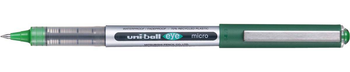 Uni-ball Eye Micro roller Eco, schrijfbreedte 0,2 mm, groen