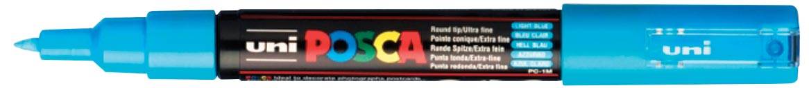 Uni POSCA paintmarker PC-1MC, 0,7 mm, lichtblauw