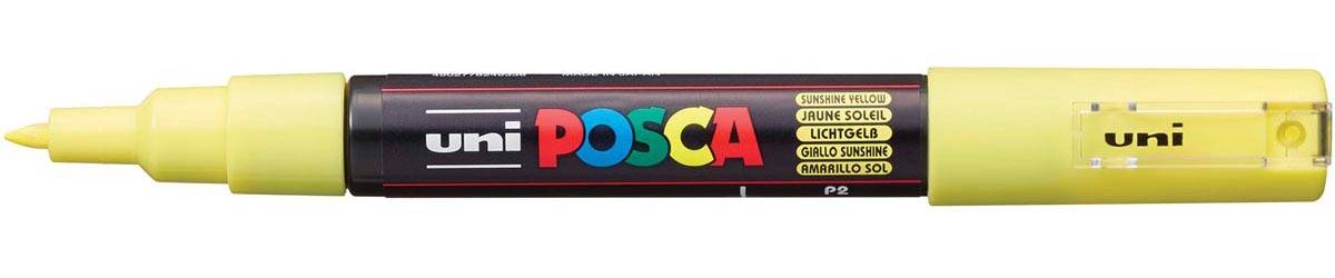 Uni POSCA paintmarker PC-1MC, 0,7 mm, zonnegeel