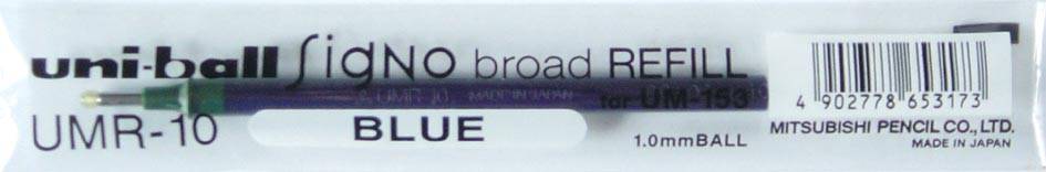 Uni vullingen voor Signo Broad blauw