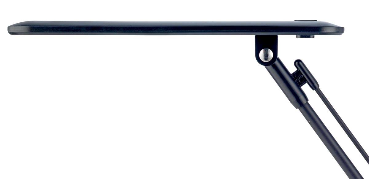 Unilux LED bureaulamp Rumbaled, zwart