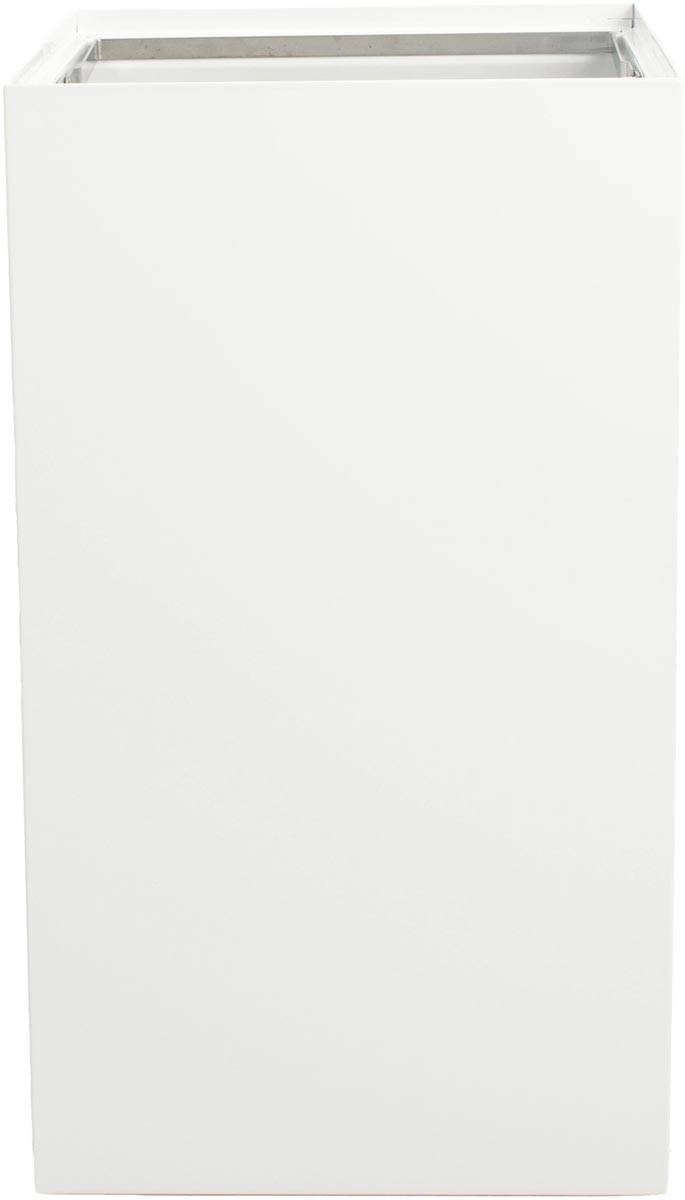 V-part modulaire afvalbak 90 l, wit