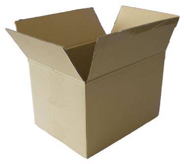 Verzenddoos, enkele golf, bruin, ft 305 x 220 x 200 mm