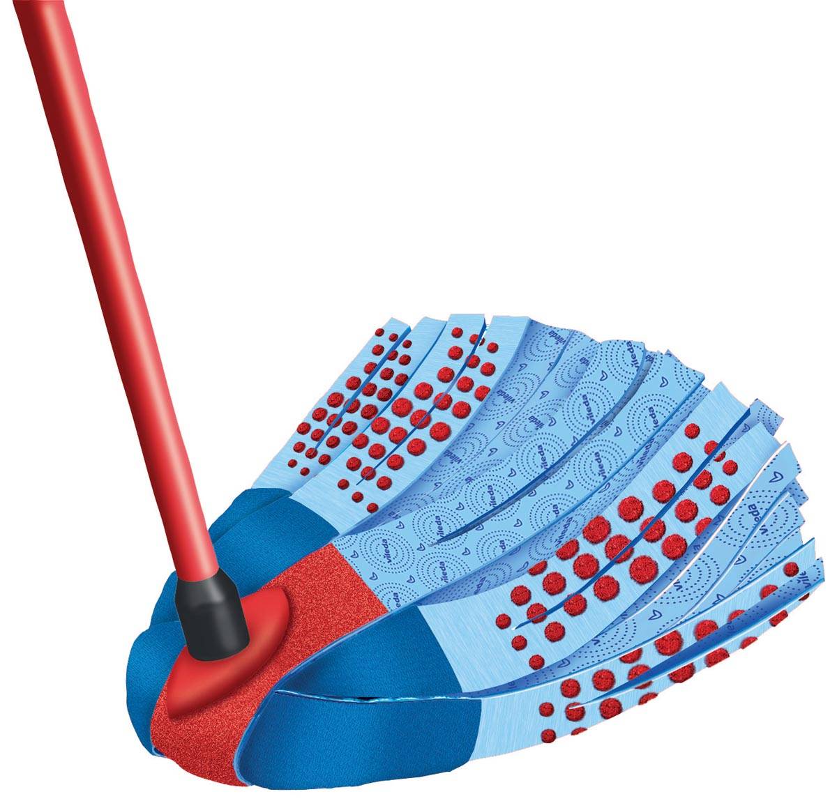 Vileda mop en steel Supermocio 3Action