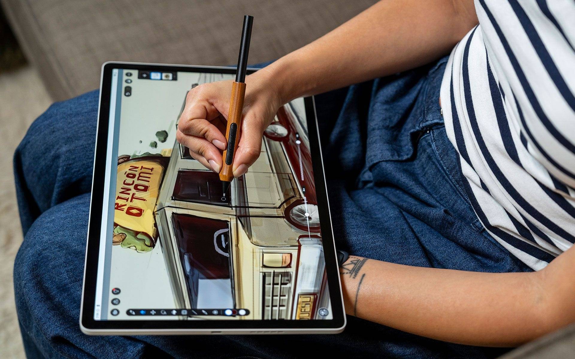 Wacom ACK35304Z accessoire voor styluspennen Hout 1 stuk(s)