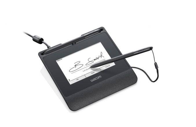 Wacom STU540-CH2 handtekeningpad Zwart