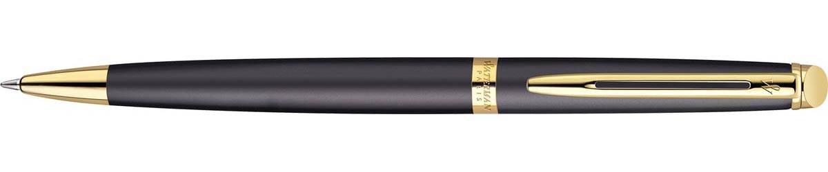 Waterman Hémisphère balpen, medium punt, Matt Black GT