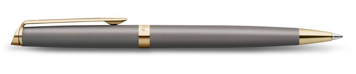 Waterman Hémisphère Metalic balpen, grijs GT, medium, giftbox