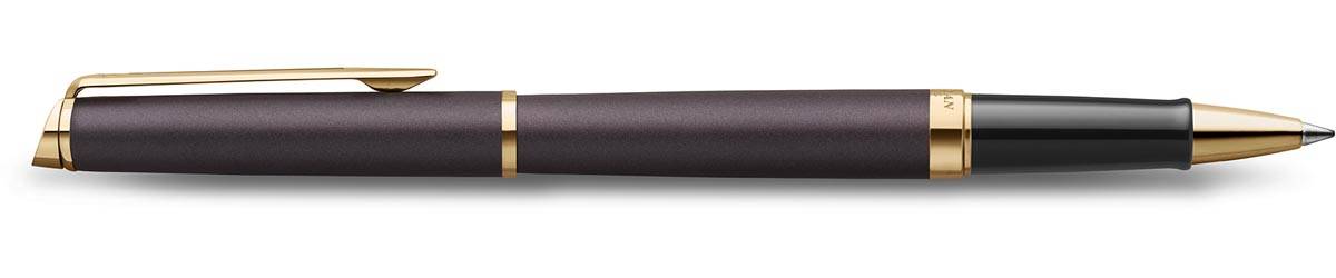 Waterman Hémisphère Metalic roller, fijn, zwart GT, giftbox