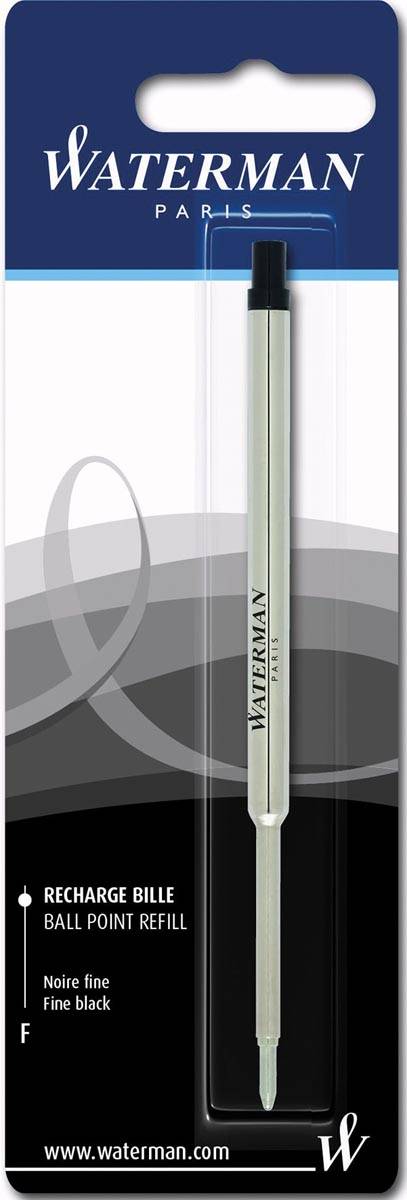 Waterman vulling voor balpen fijn, zwart, op blister