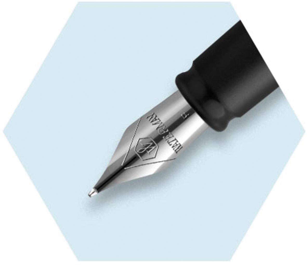 Waterman vulpen Allure Pastel fijne punt, inclusief 6 inktpatronen, op blister