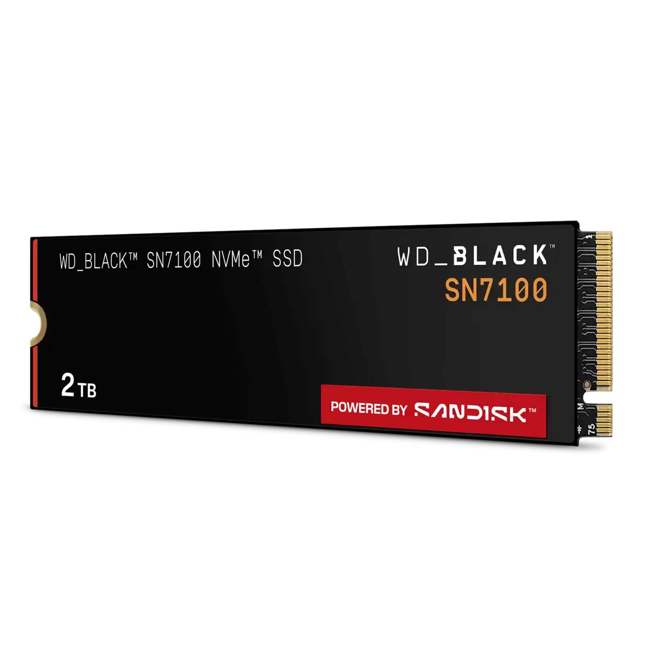 Western Digital Black WDS200T4X0E-00CJA0 internal solid state drive 2 TB M.2 PCI Express 4.0 NVMe TLC 3D NAND