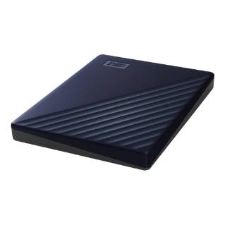 Western Digital My Passport for Mac externe harde schijf 5 TB USB Type-A / USB Type-C 3.2 Gen 1 (3.1 Gen 1) Blauw