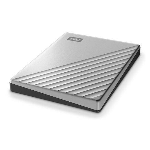 Western Digital WDBC3C0020BSL-WESN externe harde schijf 2 TB USB Type-C 3.2 Gen 1 (3.1 Gen 1) Zilver
