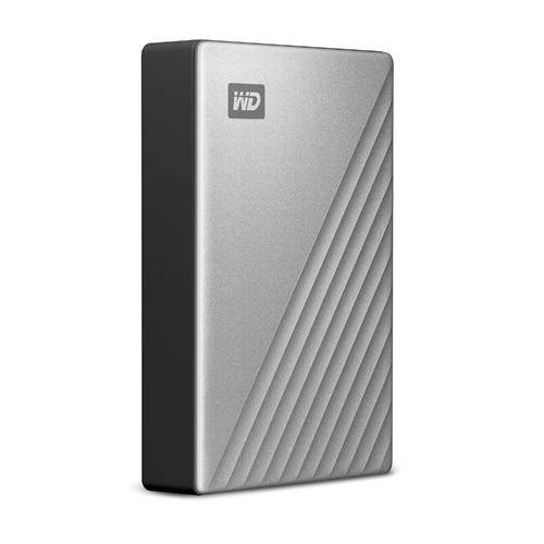 Western Digital WDBPMV0040BSL-WESN externe harde schijf 4 TB USB Type-C 3.2 Gen 1 (3.1 Gen 1) Zilver