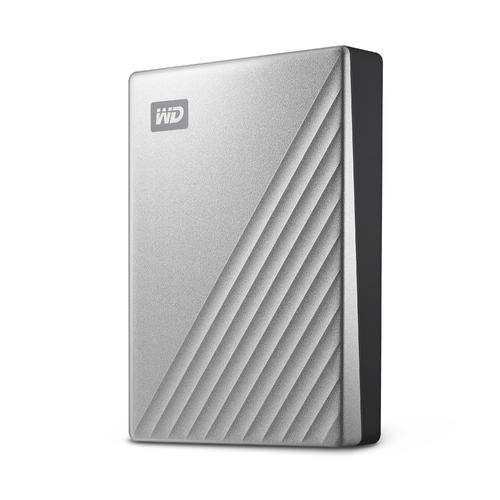 Western Digital WDBPMV0040BSL-WESN externe harde schijf 4 TB USB Type-C 3.2 Gen 1 (3.1 Gen 1) Zilver