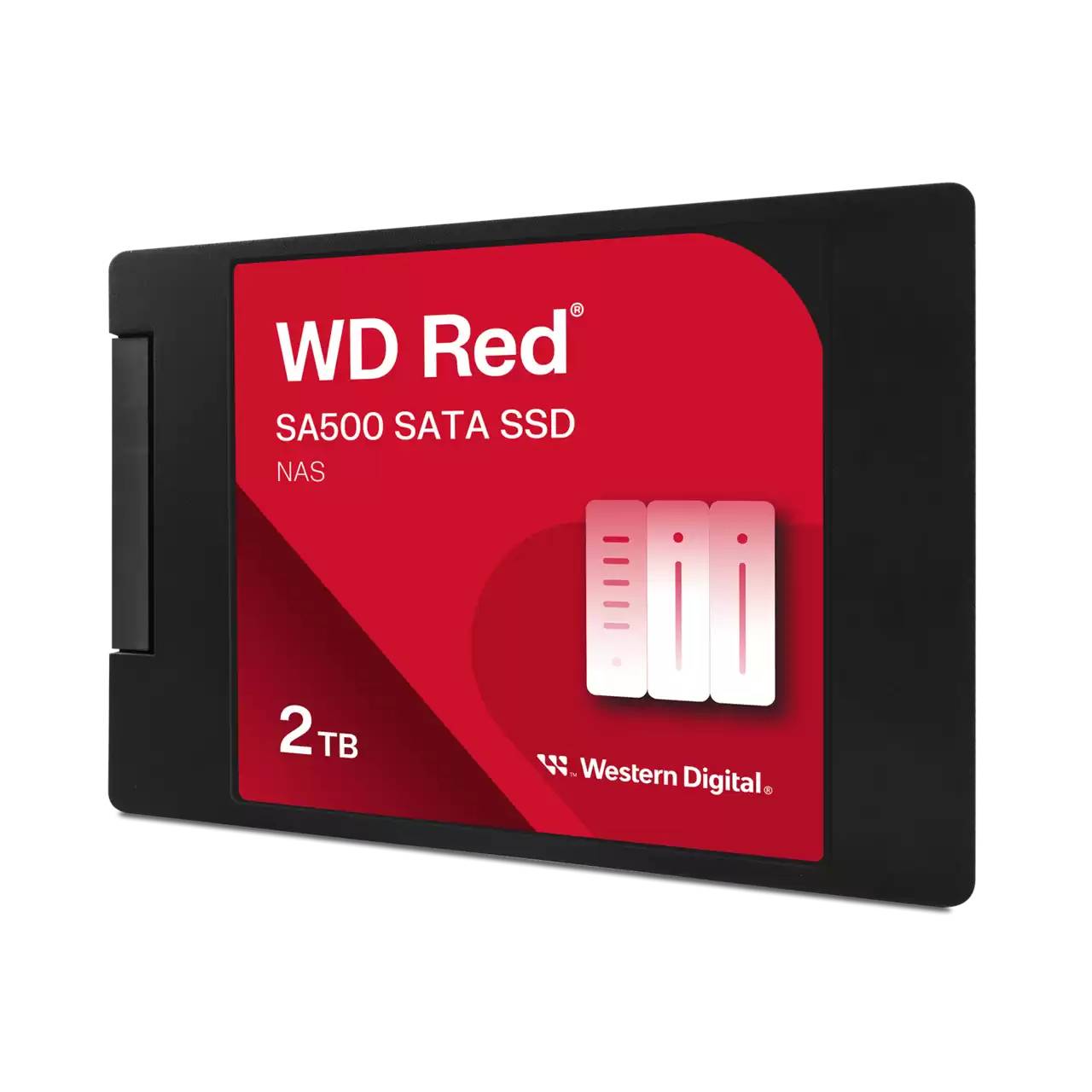 Western Digital Red WDS200T2R0A-68CKB0 internal solid state drive 2 TB 2.5" SATA 3D NAND