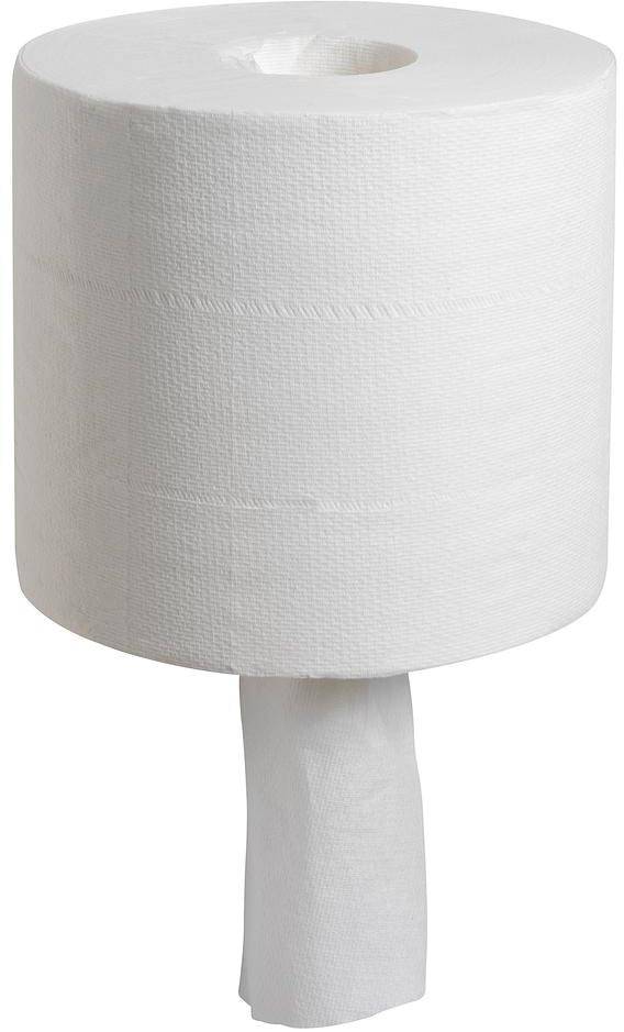 Wypall reinigingsdoeken L10, 1-laags, 6 rollen, 525 doeken, wit